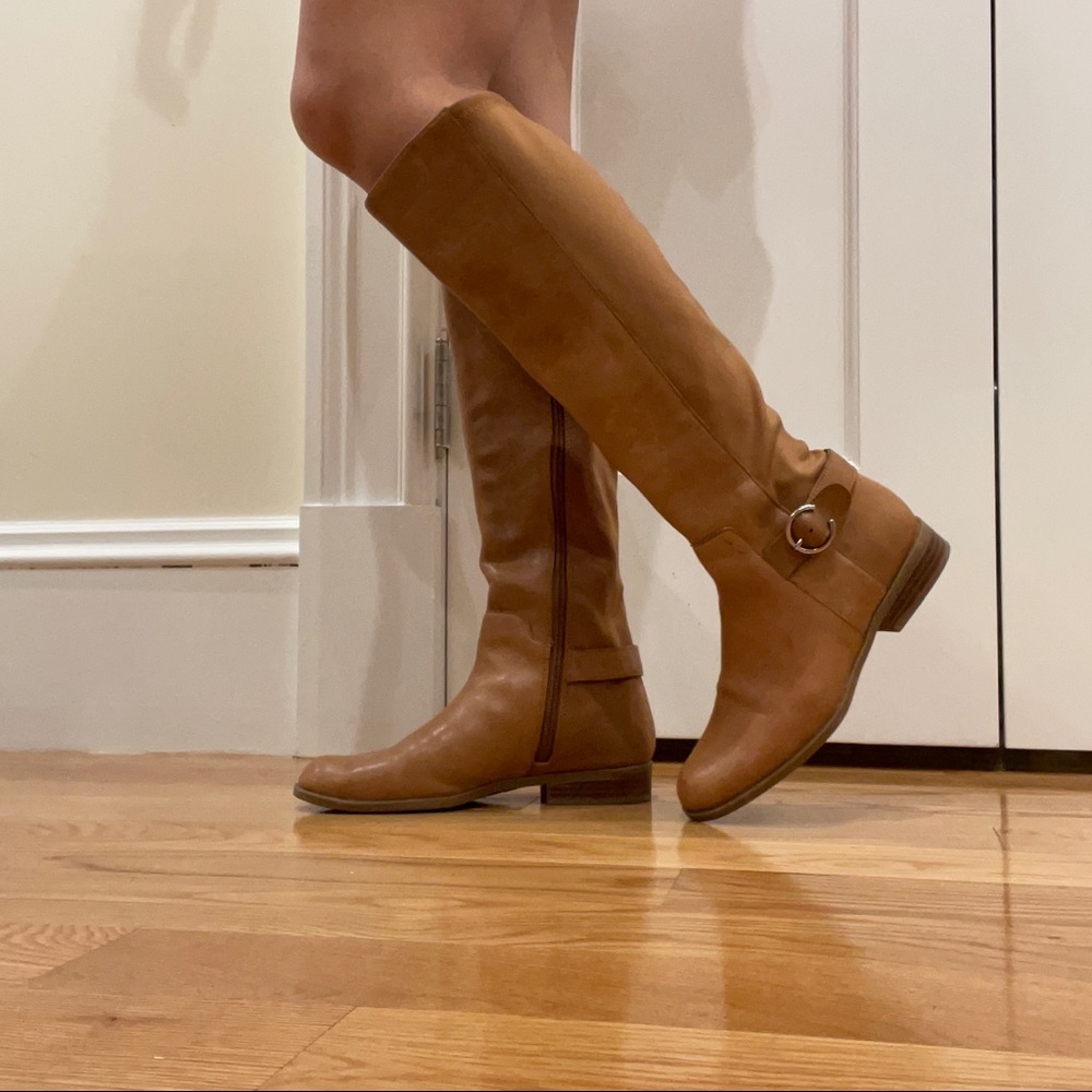 Nine West Brown Leather Boots